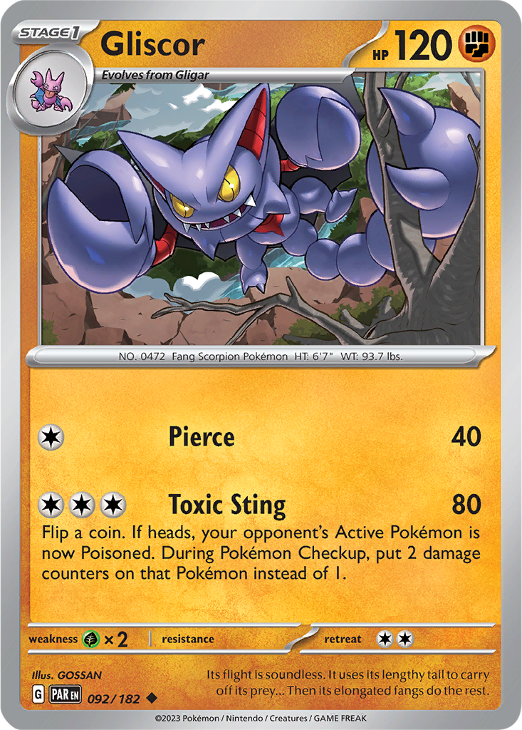 Paradox Rift 092/182 Gliscor