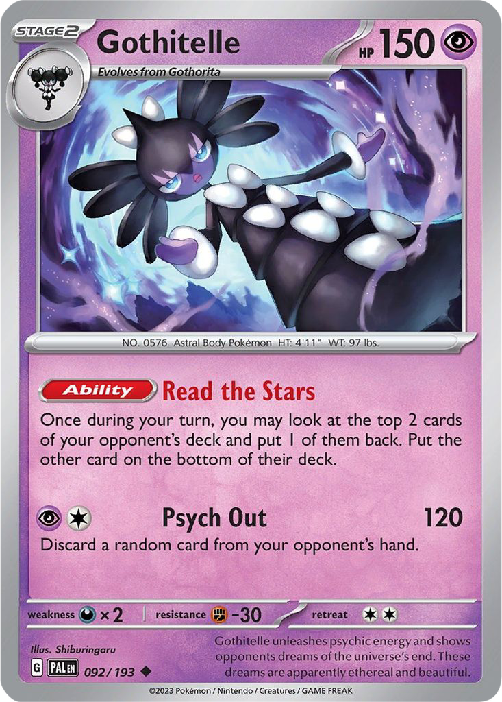 Paldea Evolved 092/193 Gothitelle