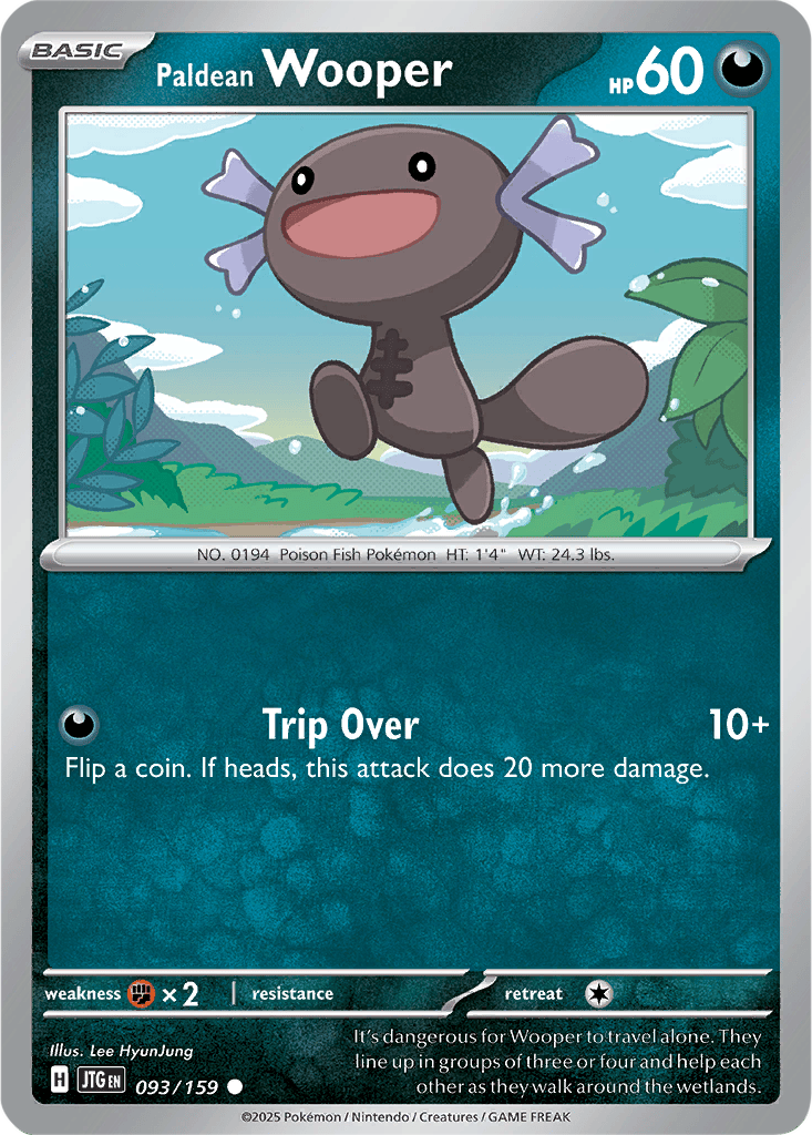 Journey Together 093/159 Paldean Wooper