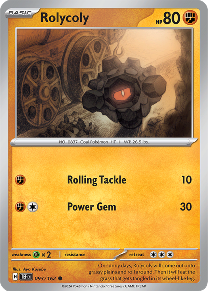 Temporal Forces 093/162 Rolycoly