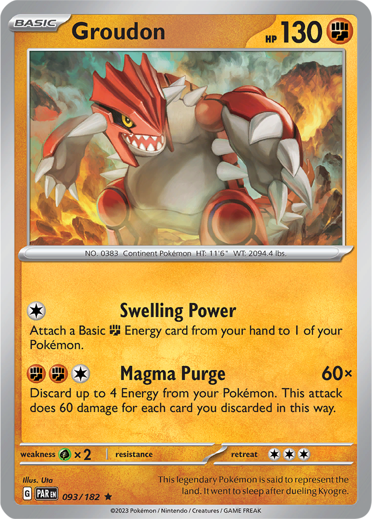 Paradox Rift 093/182 Groudon