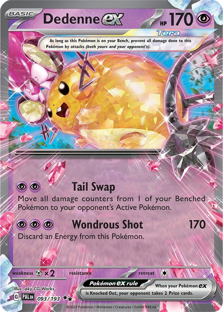 Paldea Evolved 093/193 Dedenne ex