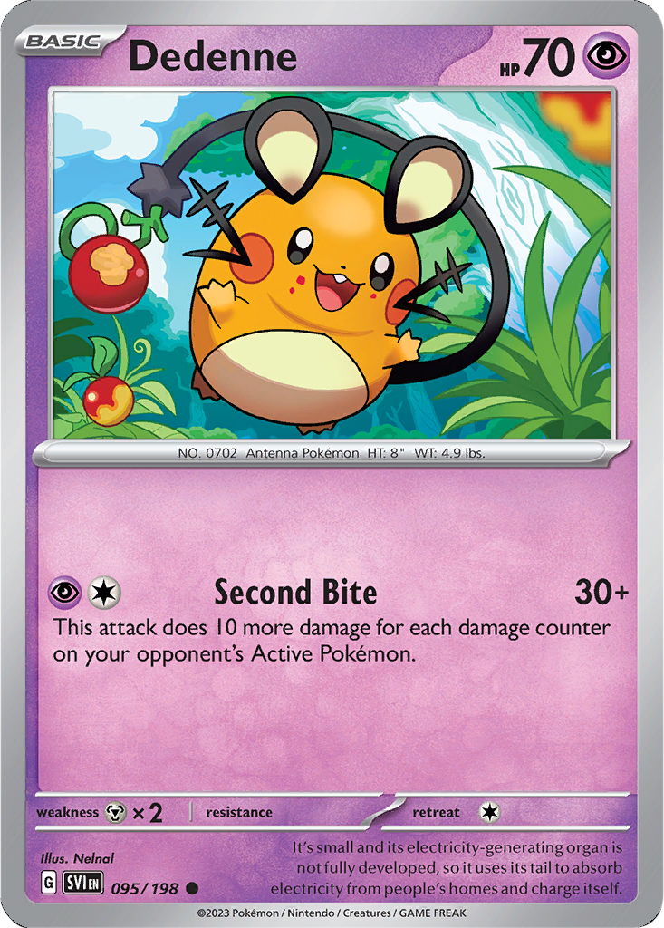 Scarlet & Violet 095/198 Dedenne