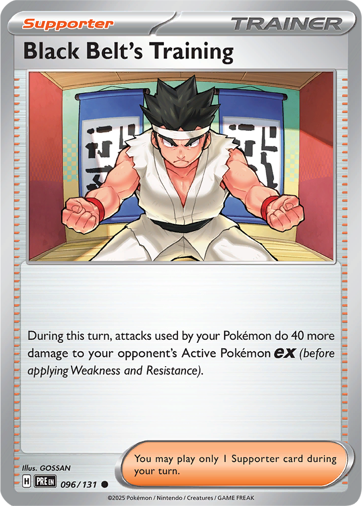 Prismatic Evolutions 096/131 Black Belt's Training