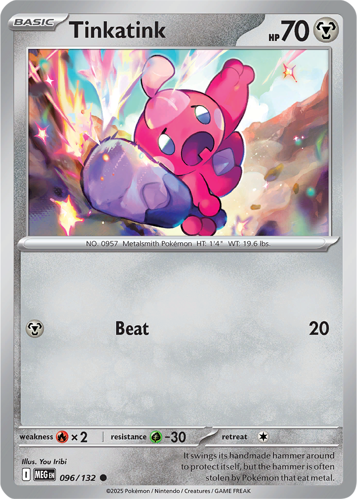 Mega Evolution 096/132 Tinkatink