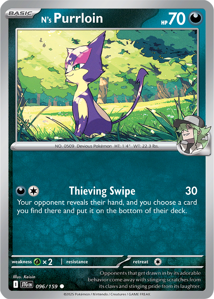 Journey Together 096/159 N's Purrloin