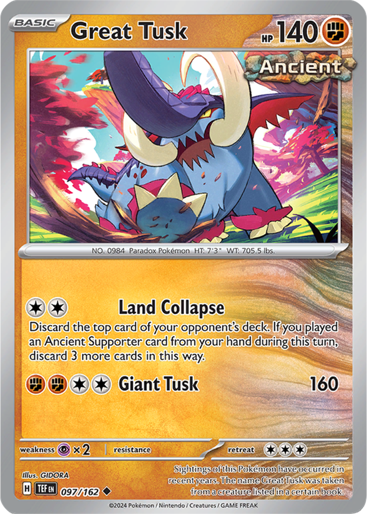 Temporal Forces 097/162 Great Tusk