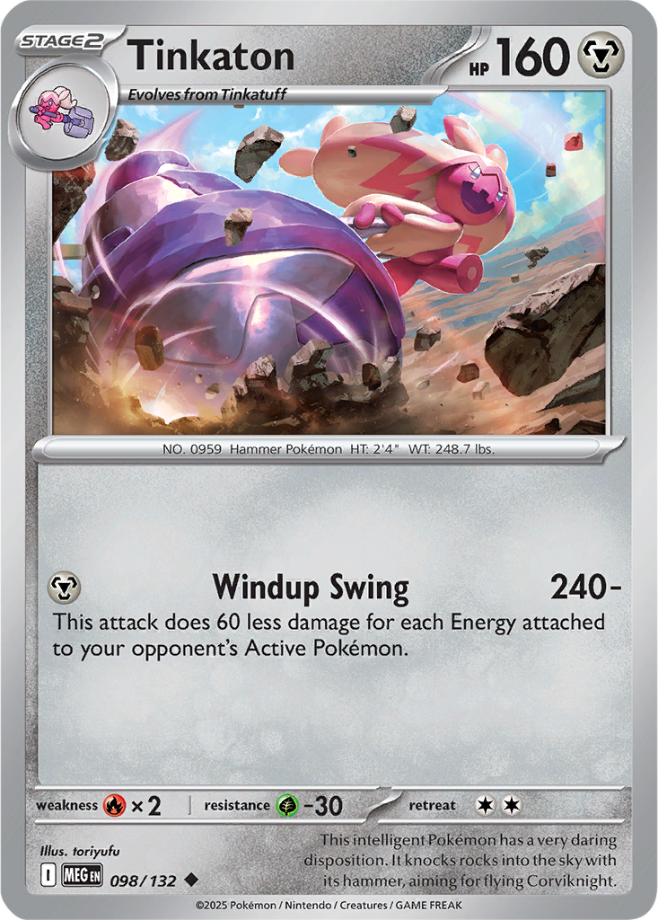 Mega Evolution 098/132 Tinkaton