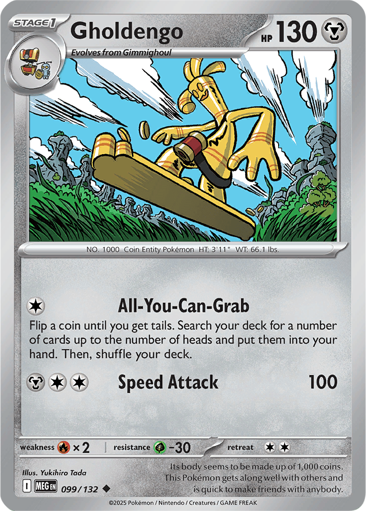 Mega Evolution 099/132 Gholdengo