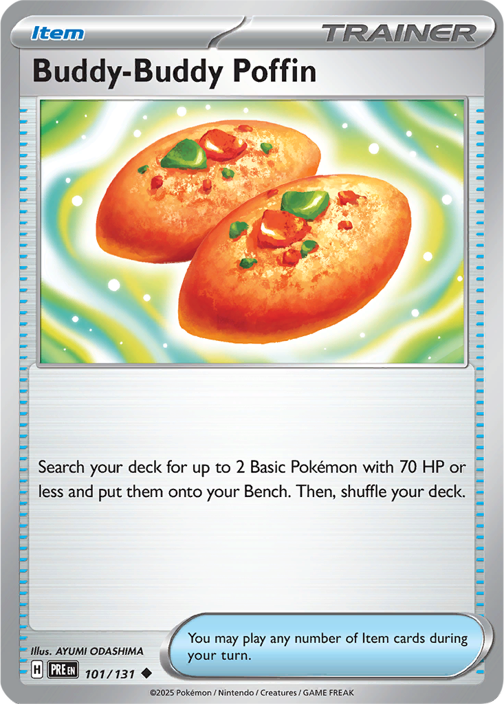 Prismatic Evolutions 101/131 Buddy-Buddy Poffin