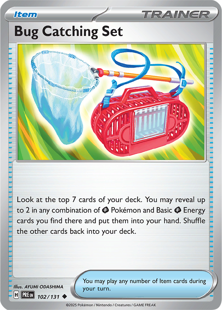 Prismatic Evolutions 102/131 Bug Catching Set