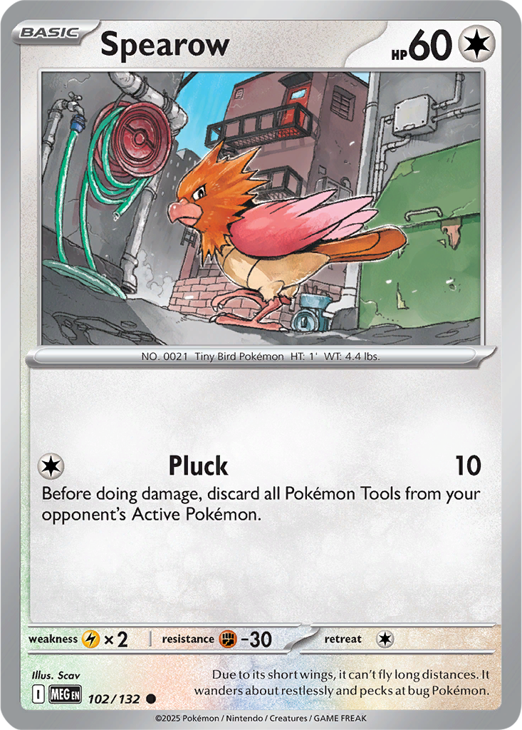 Mega Evolution 102/132 Spearow