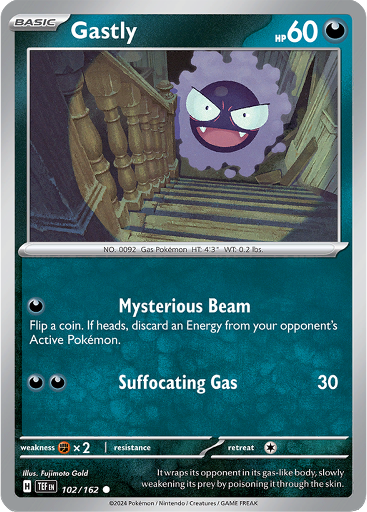 Temporal Forces 102/162 Gastly
