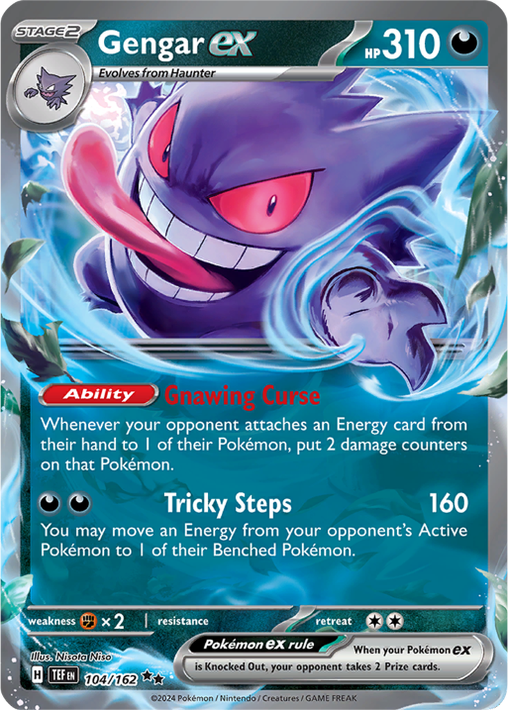 Temporal Forces 104/162 Gengar ex