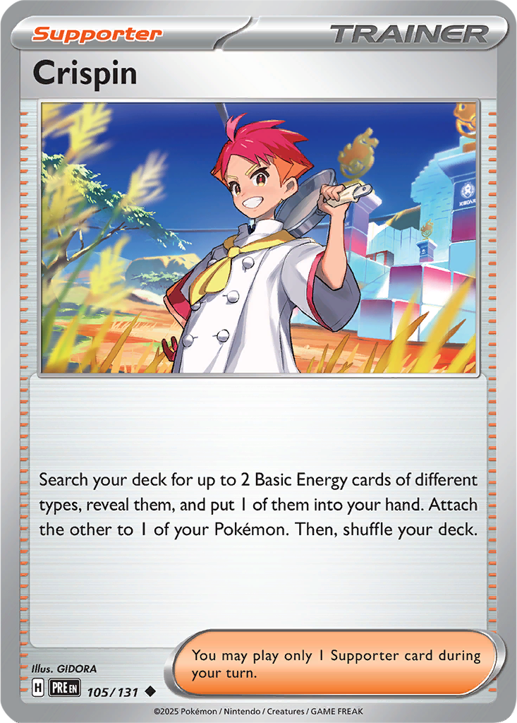 Prismatic Evolutions 105/131 Crispin