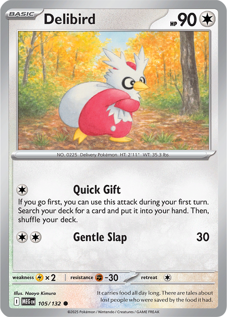 Mega Evolution 105/132 Delibird