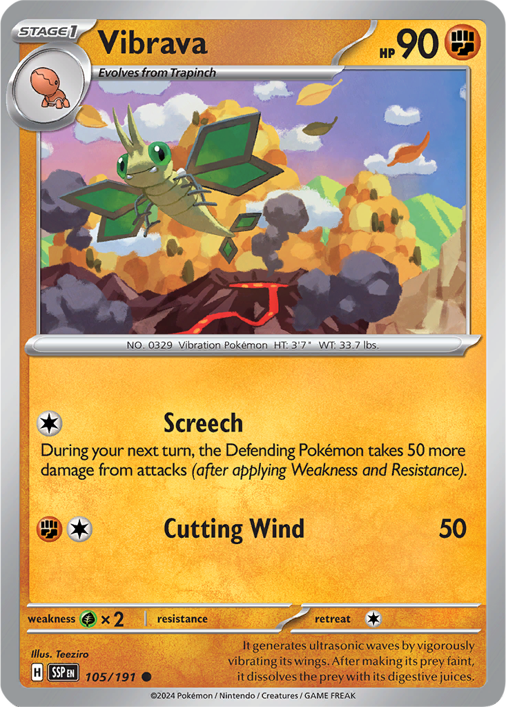 Surging Sparks 105/191 Vibrava
