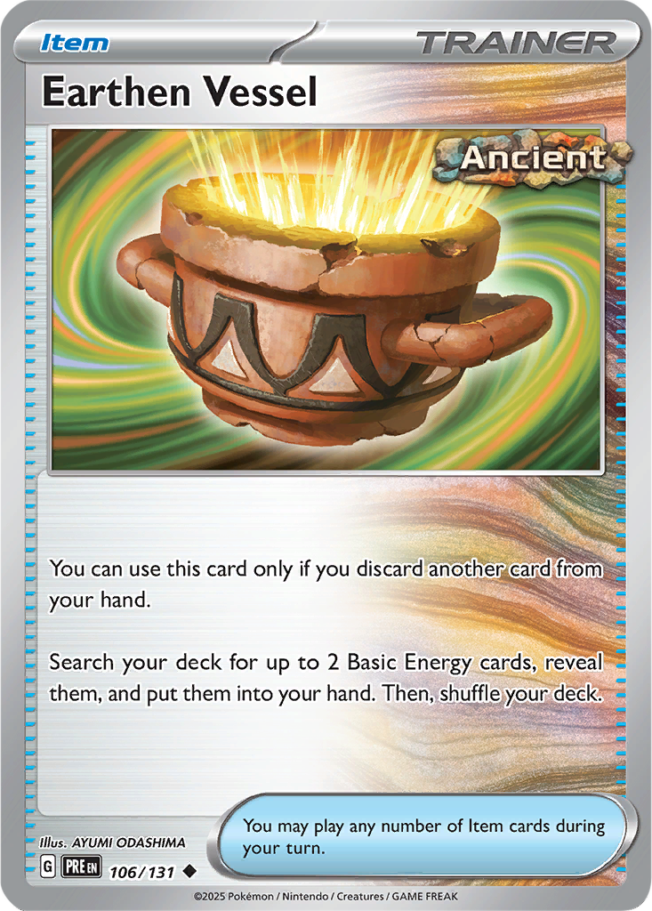 Prismatic Evolutions 106/131 Earthen Vessel