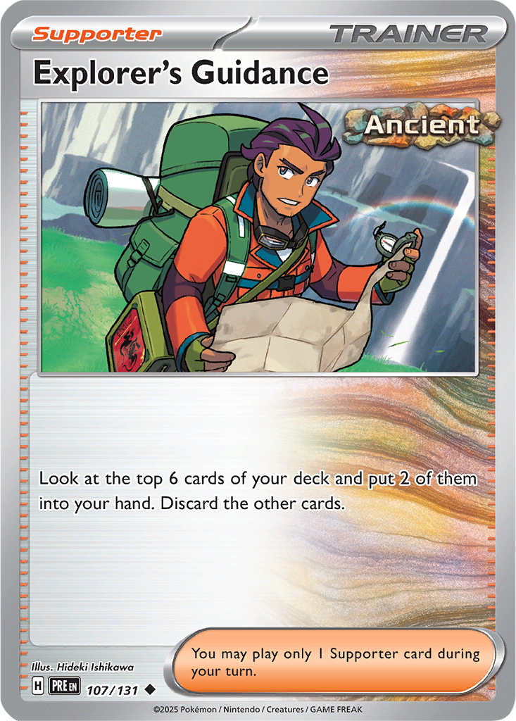 Prismatic Evolutions 107/131 Explorer's Guidance