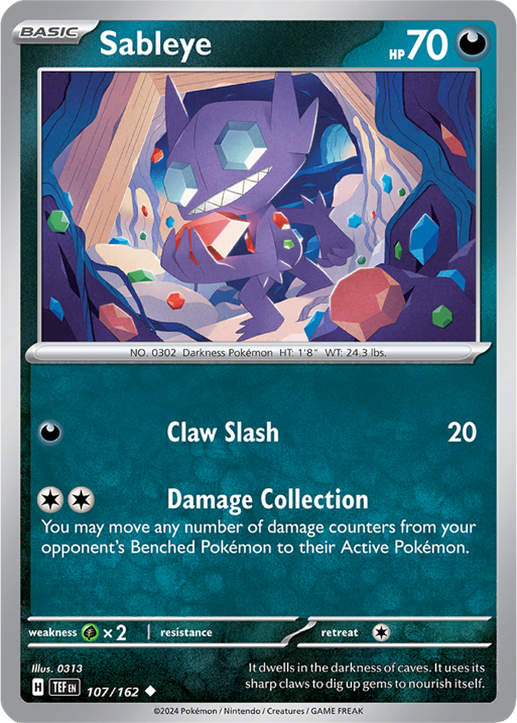 Temporal Forces 107/162 Sableye
