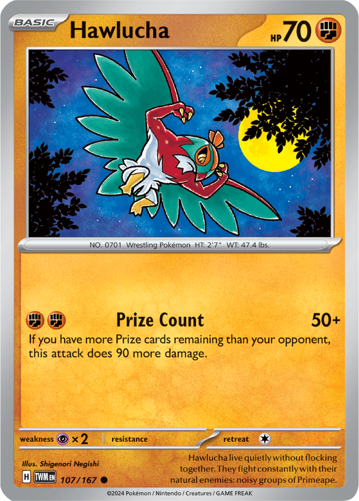 Twilight Masquerade 107/167 Hawlucha