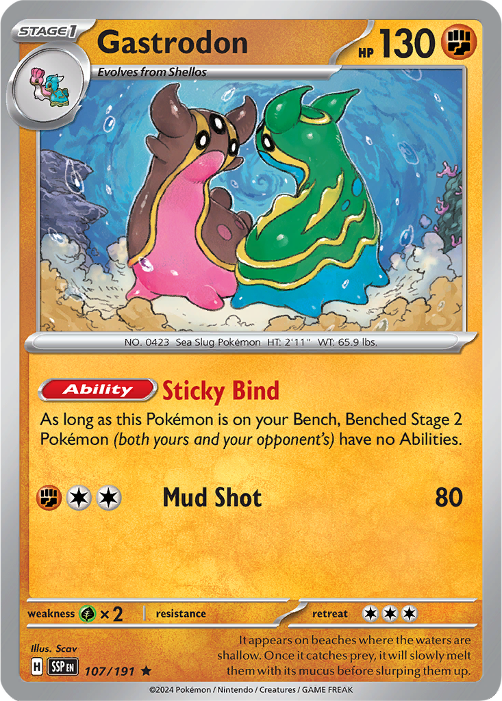 Surging Sparks 107/191 Gastrodon
