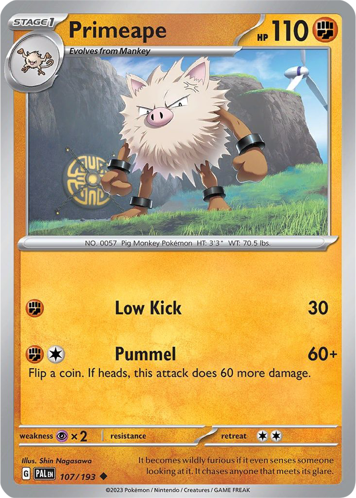 Paldea Evolved 107/193 Primeape