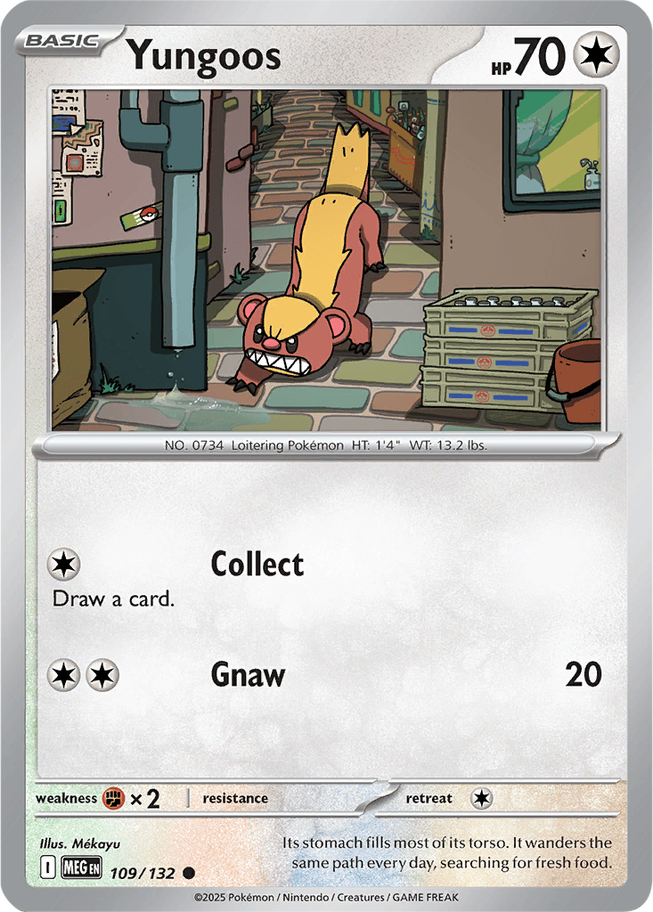 Mega Evolution 109/132 Yungoos