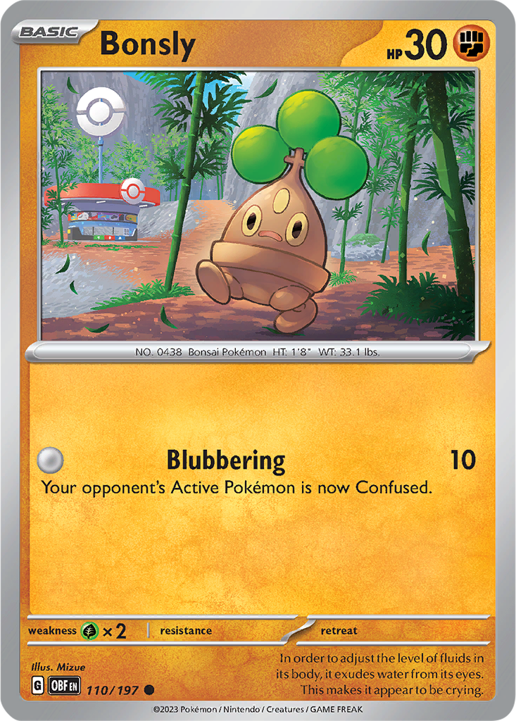 Obsidian Flames 110/197 Bonsly