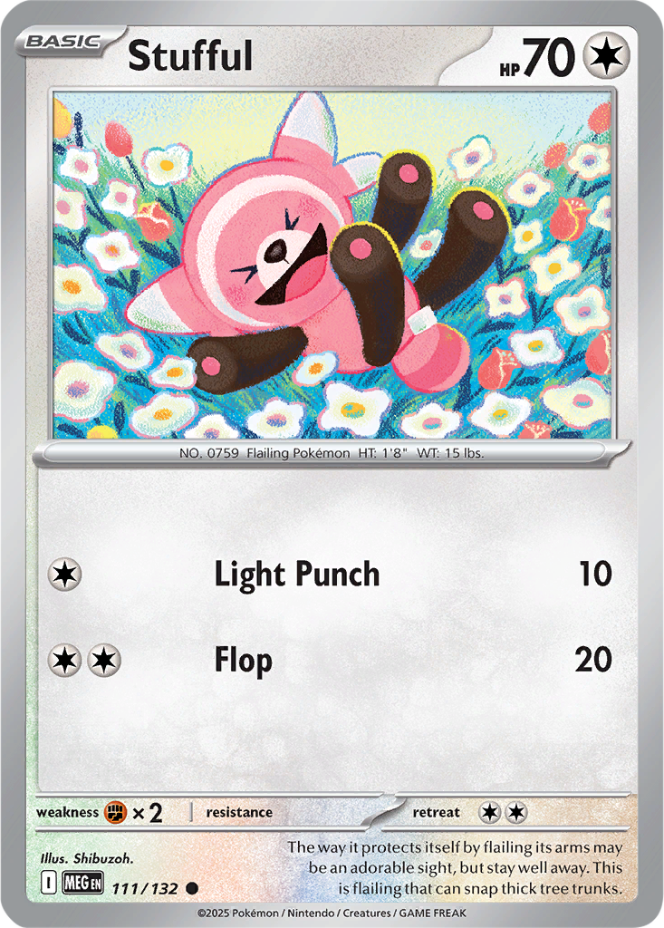 Mega Evolution 111/132 Stufful