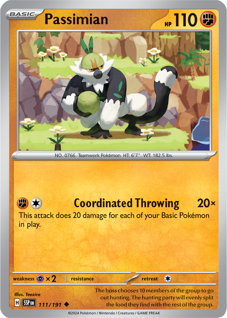 Surging Sparks 111/191 Passimian