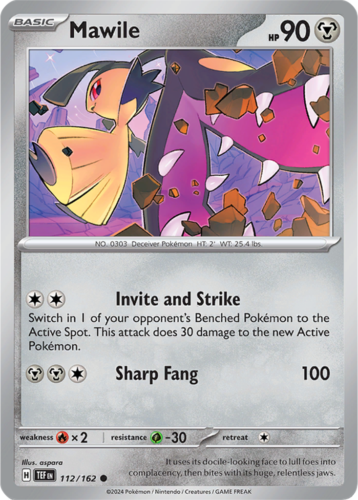 Temporal Forces 112/162 Mawile