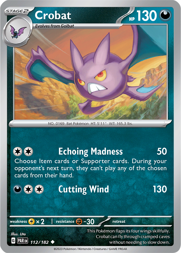 Paradox Rift 112/182 Crobat