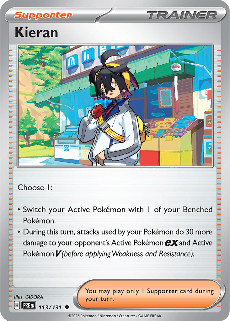 Prismatic Evolutions 113/131 Kieran