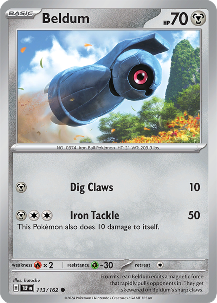 Temporal Forces 113/162 Beldum