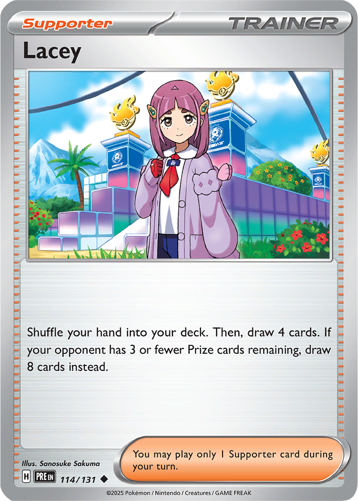 Prismatic Evolutions 114/131 Lacey