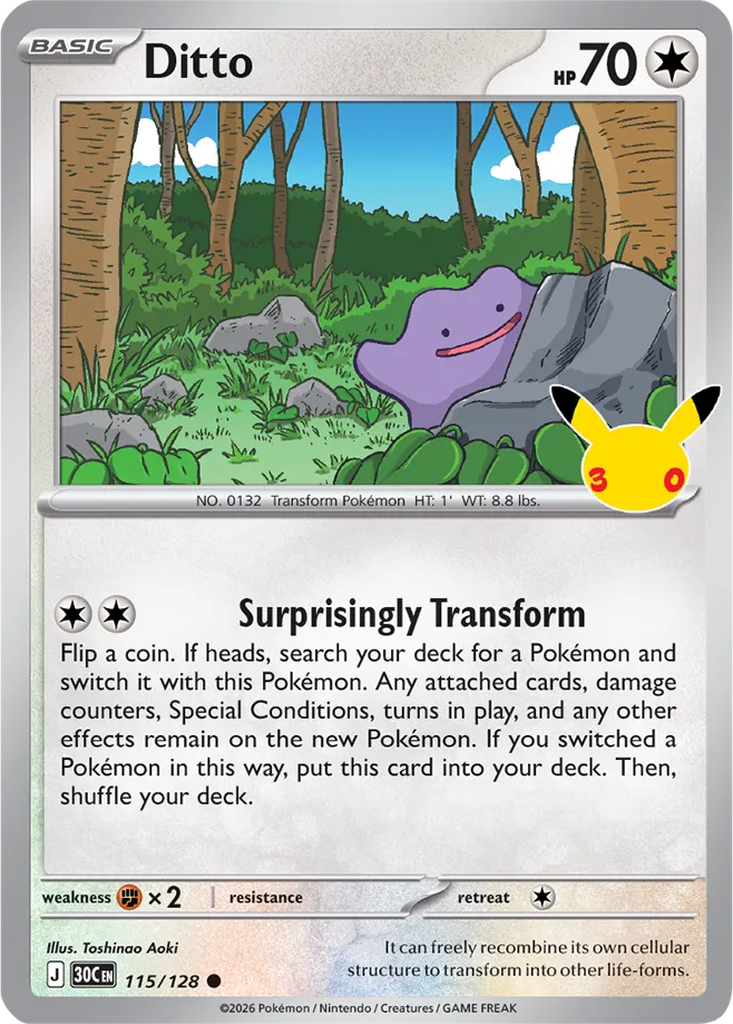 30th Celebration 115/128 Ditto