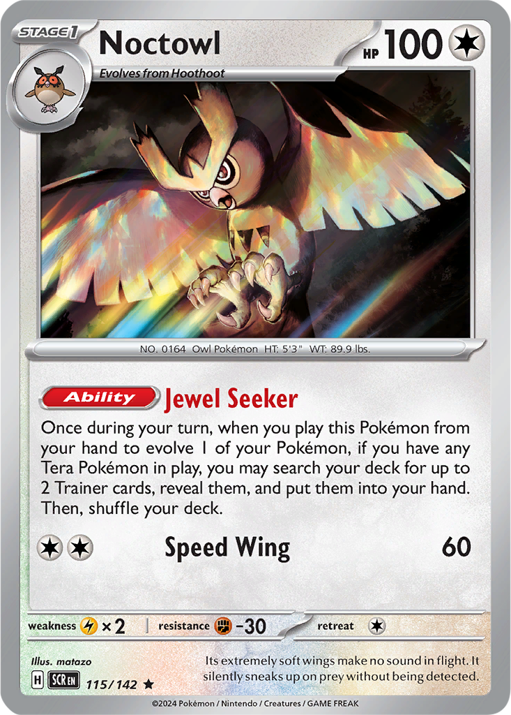 Stellar Crown 115/142 Noctowl