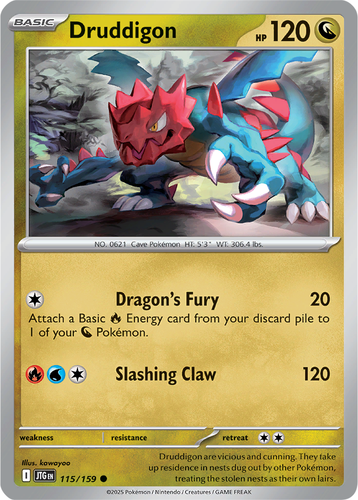 Journey Together 115/159 Druddigon