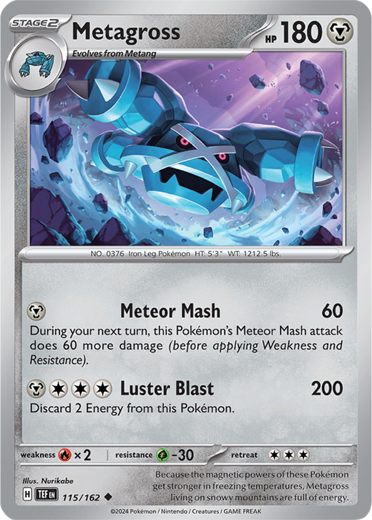 Temporal Forces 115/162 Metagross