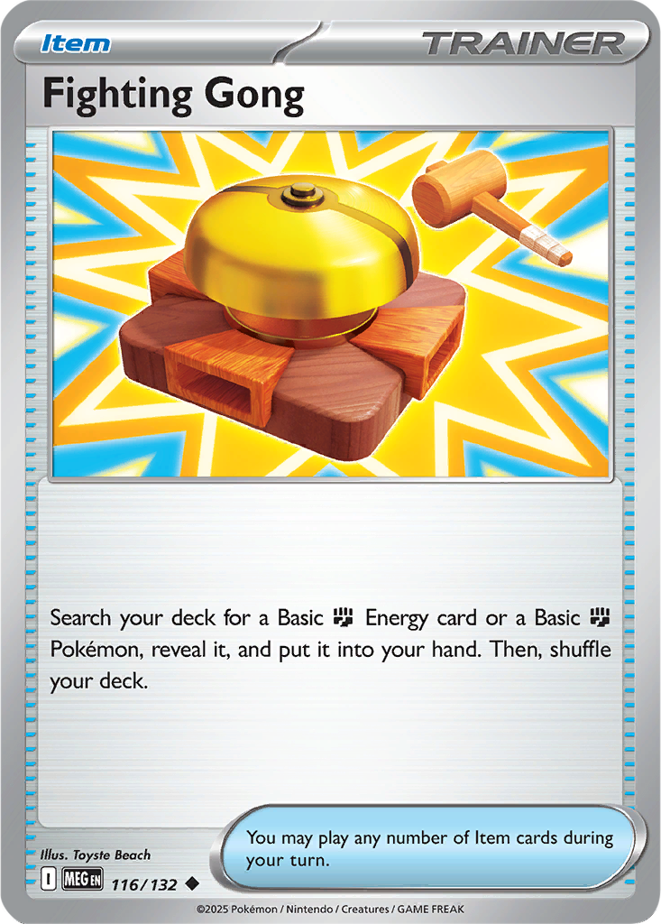Mega Evolution 116/132 Fighting Gong