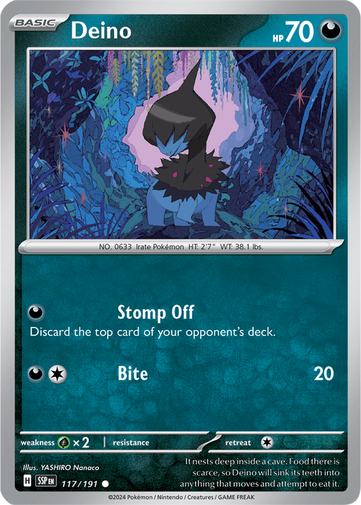 Surging Sparks 117/191 Deino