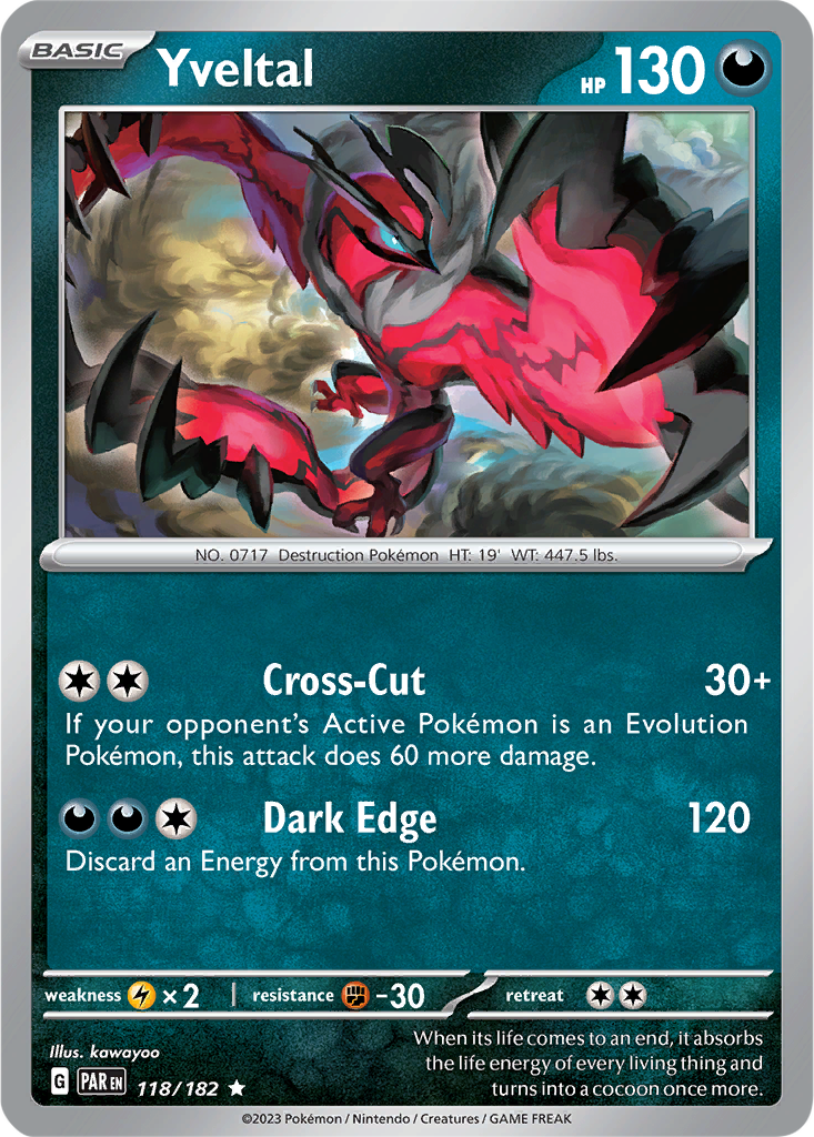 Paradox Rift 118/182 Yveltal