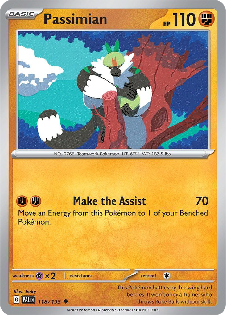 Paldea Evolved 118/193 Passimian