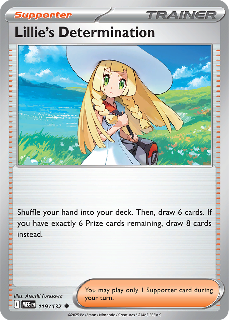 Mega Evolution 119/132 Lillie's Determination