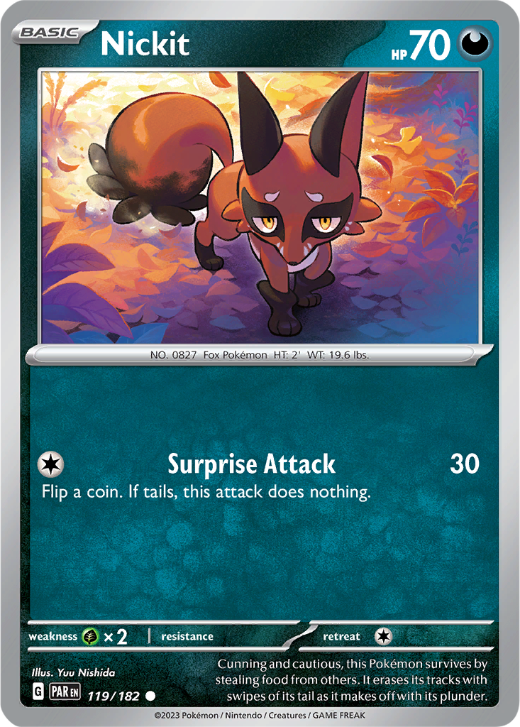Paradox Rift 119/182 Nickit