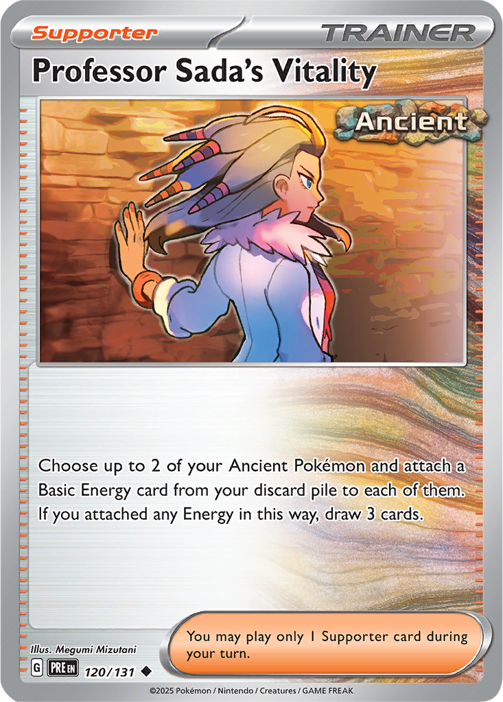 Prismatic Evolutions 120/131 Professor Sada's Vitality