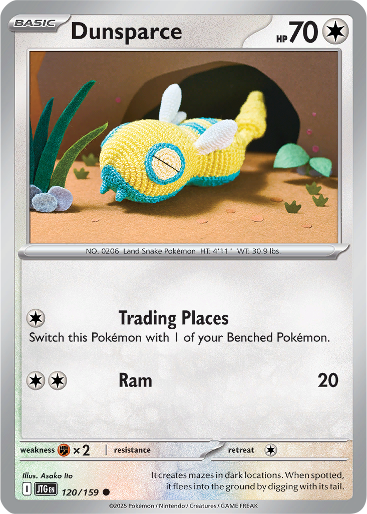 Journey Together 120/159 Dunsparce