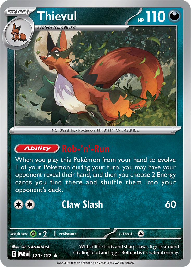 Paradox Rift 120/182 Thievul