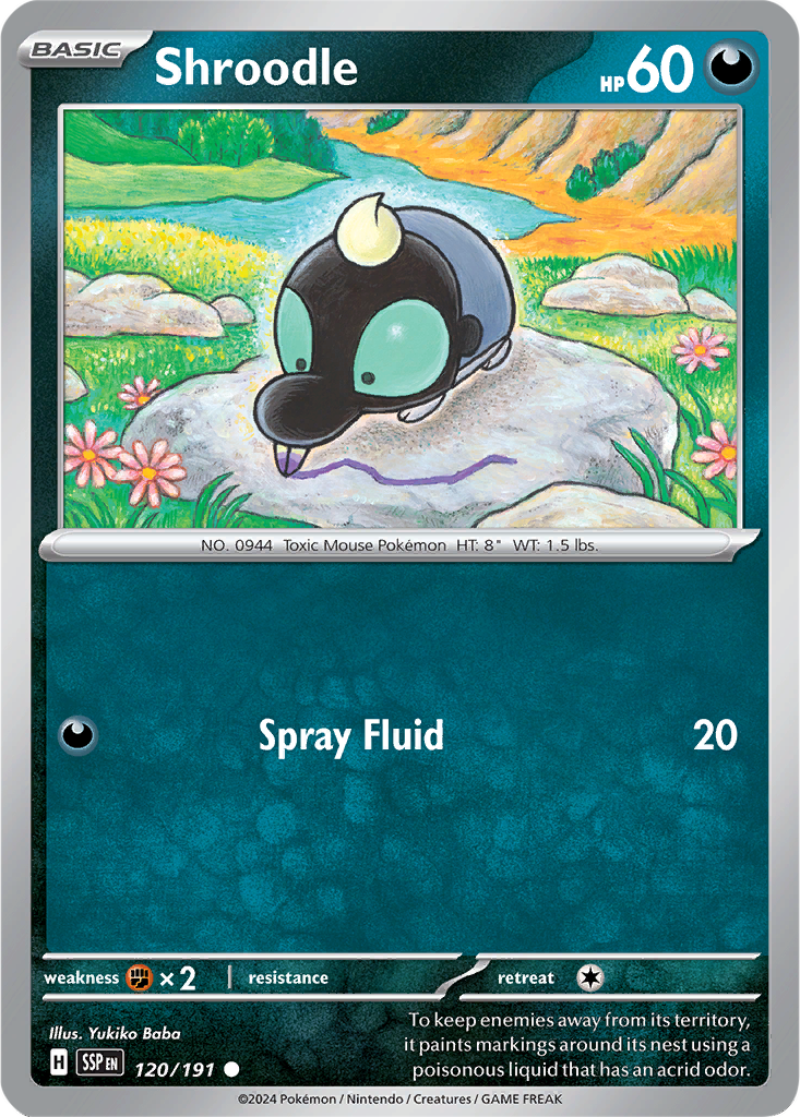 Surging Sparks 120/191 Shroodle